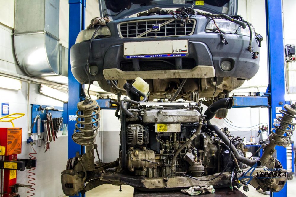 Замена двигателя Volvo в Минске
